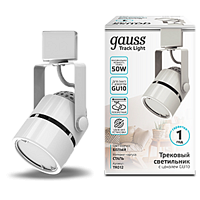 Трековый светильник Gauss однофазный TR012