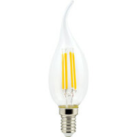 Лампа Ecola свеча на ветру 6Вт Е14 4000К filament Premium N4UV60ELC