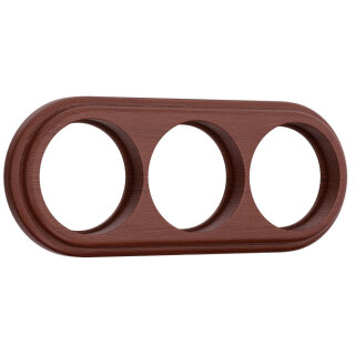 Рамка на три поста Werkel Retro орех W0035225