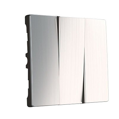 Набор клавиш для выключателя трехклавишного Werkel W1139002 никель a051078