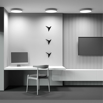 Потолочный светильник Maytoni Zon C032CL-45W4K-RD-W