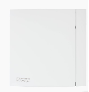Вентилятор вытяжной S&P silent-100 CZ MATT WHITE DESIGN 4C