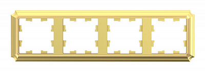 Рамка на 4 поста SE AtlasDesign Antique золото ATN101604
