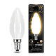 Лампа Gauss Filament Свеча 5W 420lm 2700К Е14 LED 103201105