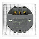 Розетка 1-местная з/ш с/з 16А + USB + Type C (механизм), STEKKER Мия, 250В, 20W, RST16-3119-01, белая магнолия
