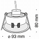 Встраиваемый светильник Maytoni Dot DL028-2-01W