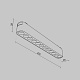 Трековый светильник Maytoni Points Radity TR082-1-12W4K-M-W