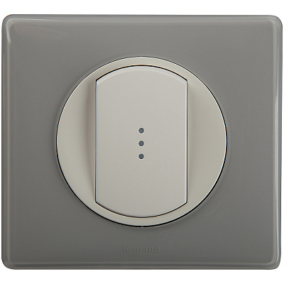 Клавиша с линзой белая Legrand Celiane 068003