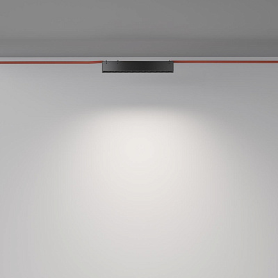 Трековый светодиодный светильник Maytoni Points TR128B-12W4K-M-B