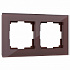 Рамка на 2 поста Werkel Favorit W0021118 мокко a051098