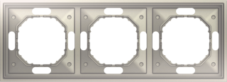 Рамка для розетки на 3 поста Donel S08 Podium DS21351 шампань