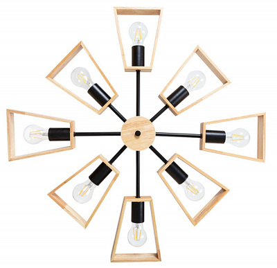 Люстра Arte Lamp Brussels A8030PL-8BK