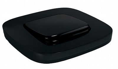 Лицевая панель для выключателей одноклавишных антрацит Legrand Valena Alure 755008