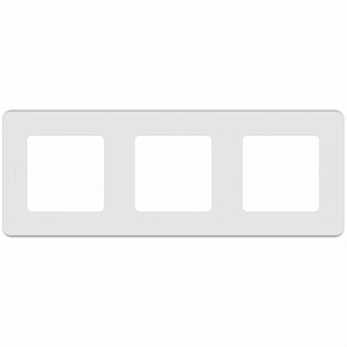 Рамка для розетки на 3 поста белая Legrand Inspiria 673950