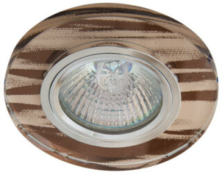 Встраиваемый светильник De Fran MR16/SMD 4000K 3Вт FT 777 CHBR