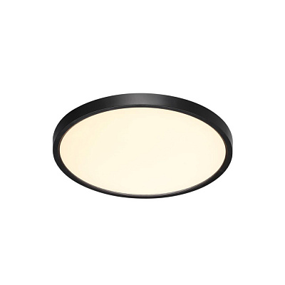 Настенно-потолочный светодиодный светильник Sonex Alfa Black 7660/24L