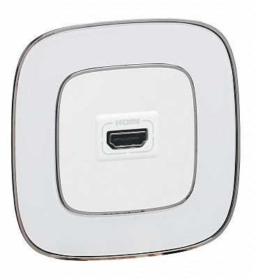 Рамка на 1 пост универсальная зеркало Legrand Valena Alure 754421