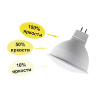 Лампа светодиодная Ecola MR16 Premium 10,0W 220V GU5.3 2800K M2FW10ELC