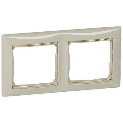 Рамка на 2 поста слоновая кость Legrand Valena Classic 774152