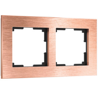 Рамка на 2 поста Werkel Aluminium бронза W0021712 a058763
