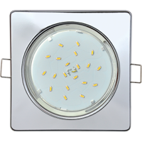 Встраиваемый светильник Ecola Square GX53 FC53N4ECB