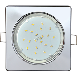 Встраиваемый светильник Ecola Square GX53 FC53N4ECB