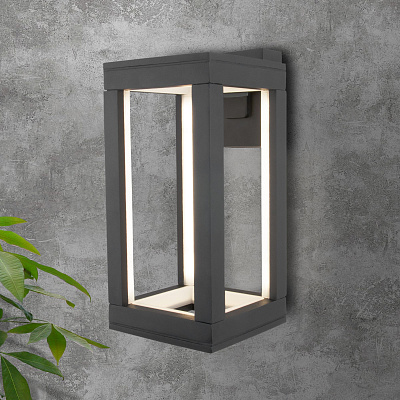 Уличный настенный светильник Elektrostandard Frame 1527 TECHNO LED a051856
