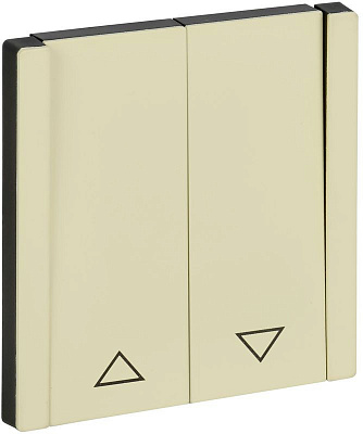 Выключатель жалюзи 10А IEK FORTE&PIANO FP811M FP-V15-0-10-1-M-K41 металл серый сланец