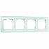 Рамка на 4 поста Werkel Favorit WL01-Frame-04 стекло a031478