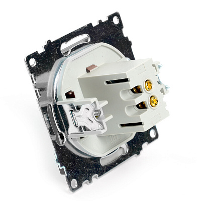 Розетка USB 2-местная (механизм), STEKKER Катрин GLS10-7115-04, 250B, 2,1А, шоколад