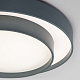 Потолочный светодиодный светильник Eurosvet 90331/2 серый Force a065958