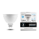 Лампа Gauss Elementary MR16 5.5W 470lm 6500К GU5.3 LED 13536