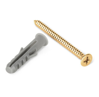 Винты для изолятора 10 шт. золото Werkel WL18-23-01 a038397