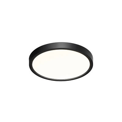 Настенно-потолочный светодиодный светильник Sonex Alfa Black 7660/18L