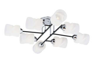 Потолочная люстра Sfera Sveta 06691/8 CHROME+BLACK