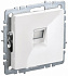 Розетка RJ45 IEK Brite кат.5E РК10-БрБ белый BR-K10-1-K01-PRO