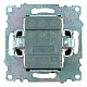 Переключатель 1-клавишный (механизм), STEKKER Катрин GLS10-7105-05, 250V, 10А, черный