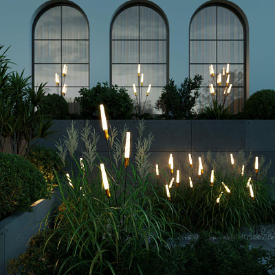 Уличный грунтовый светильник Odeon Light Canna 7020/4GL