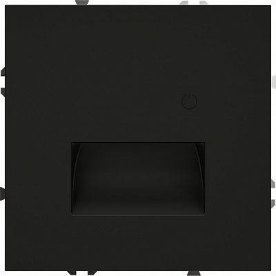 Подсветка светодиодная встраиваемая с датчиком движения VOLTUM S70 VLS070708, черный матовый