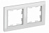 Рамка на 2 поста IEK Brite РУ-2-БрБ BR-M22-K01-PRO