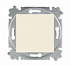 Переключатель одноклавишный ABB Levit слоновая кость/белый 2CHH590645A6017