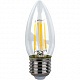 Лампа Ecola свеча 6Вт Е27 2700К filament Premium N7QW60ELC