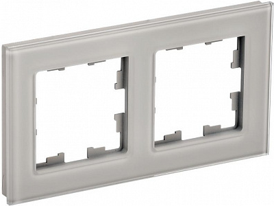 Рамка на 2 поста IEK Brite РУ-2-2-БрД BR-M22-G-K30