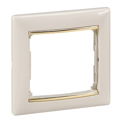 Рамка на 1 пост бежевая Legrand Valena Classic 774151