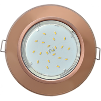 Встраиваемый светильник Ecola Glass GX53 FA53RNECH