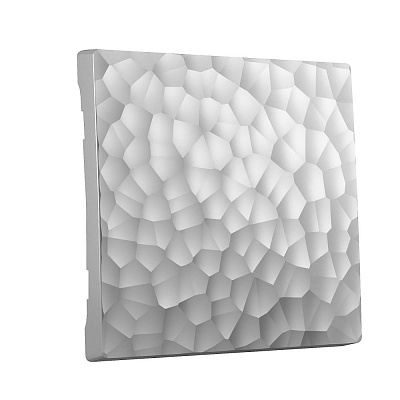 Клавиша для выключателя перекрестного Werkel Hammer серебряные a052081