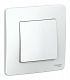 Выключатель одноклавишный SE Blanca белый BLNVS010101
