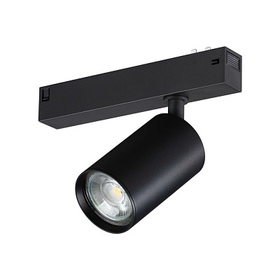 Трековый светильник Novotech Vector IP20 GU10 50W 90-240V 359965 PORT NT25 228 черный