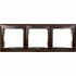 Рамка на 3 поста черная Legrand Valena Classic 770393
