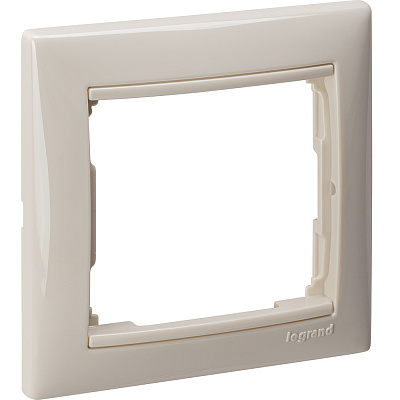 Рамка на 1 пост бежевая Legrand Valena Classic 774351